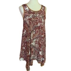 Paisley Anthropologie dress